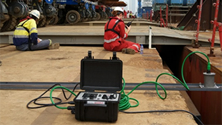 straightpoint marine operations survey system in use