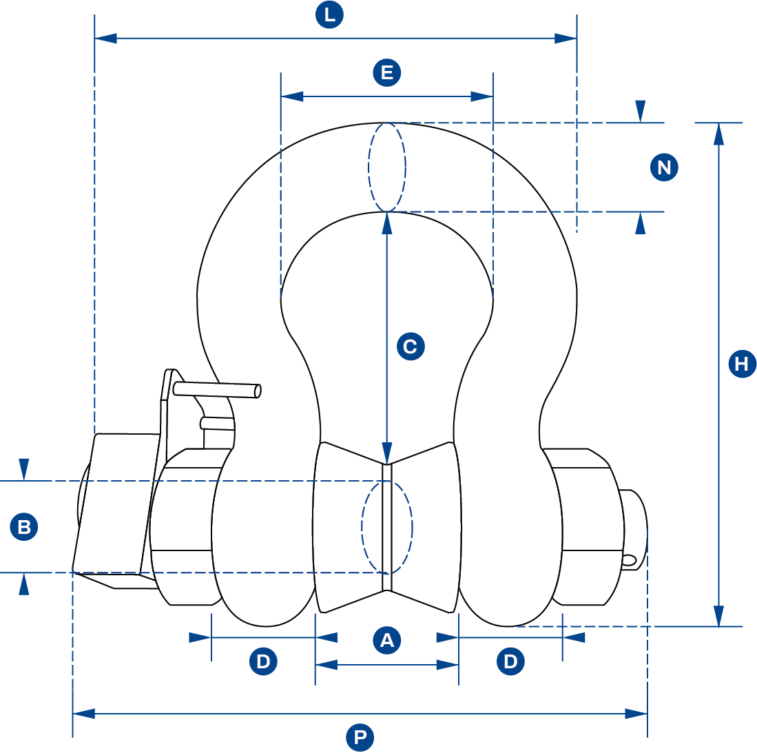 straightpoint loadshackle dimensions straightpoint loadshackle dimensions